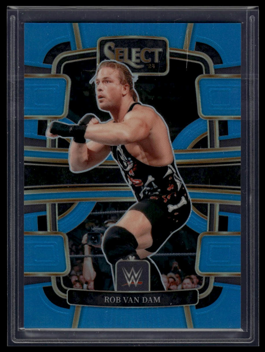 2024 Panini Select WWE #5 Rob Van Dam Light Blue Prizms #/249