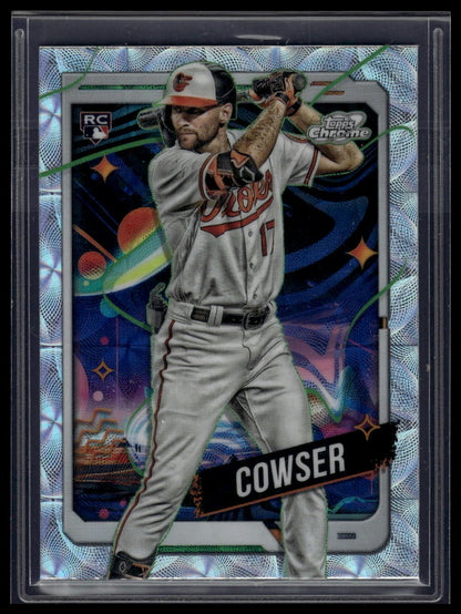2024 Topps Chrome Cosmic #17 Colton Cowser Nucleus Refractors