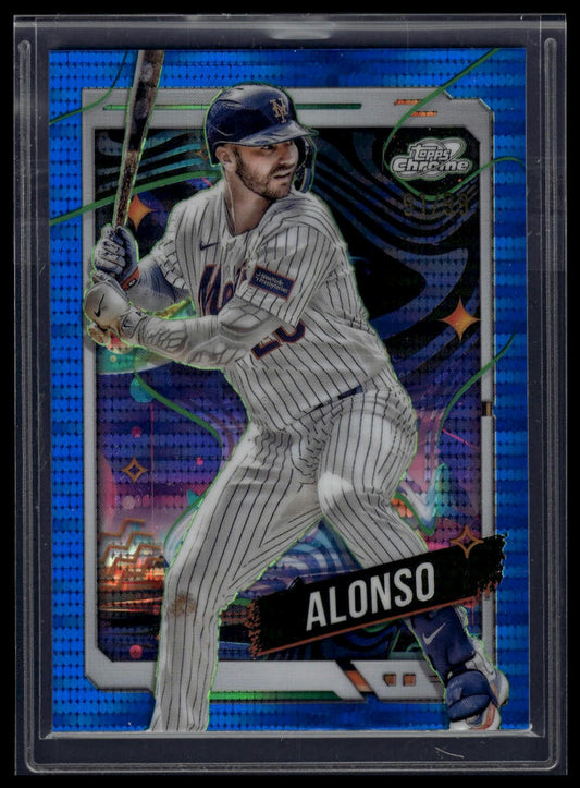 2024 Topps Chrome Cosmic #10 Ronny Mauricio Blue Moon Refractors #/99