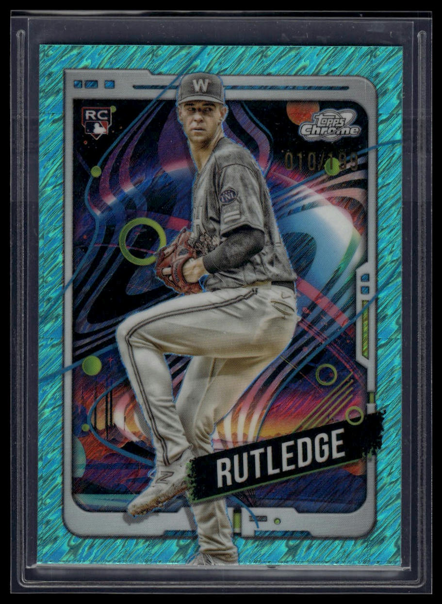 2024 Topps Chrome Cosmic #172 Jackson Rutledge Nucleus Refractors