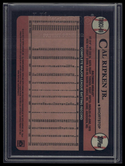 2024 Topps Update Cal Ripken Jr. 1989 Topps Baseball 35th Anniversary Chrome