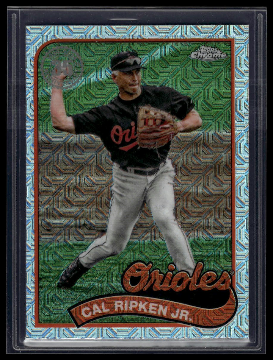2024 Topps Update Cal Ripken Jr. 1989 Topps Baseball 35th Anniversary Chrome