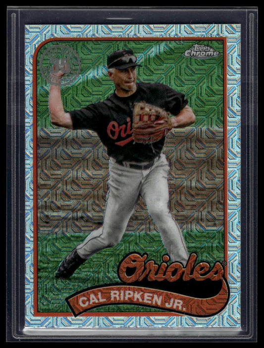 2024 Topps Update Cal Ripken Jr. 1989 Topps Baseball 35th Anniversary Chrome