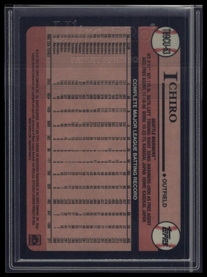 2024 Topps Update #T89CU-63 Ichiro 1989 Topps Baseball 35th Anniversary Chrome