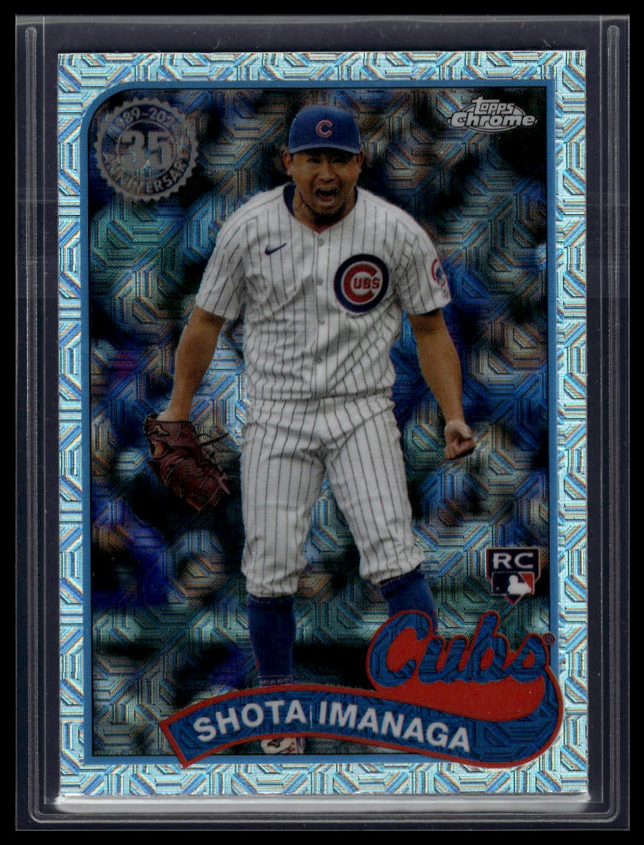 2024 Topps Update Shota Imanaga 1989 Topps 35th Anniversary Chrome