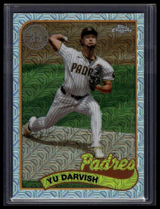 2024 Topps Update Yu Darvish 1989 Topps 35th Anniversary Chrome
