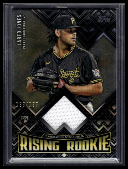 2024 Topps Update #RRR-JJ Jared Jones Rising Rookies Relics