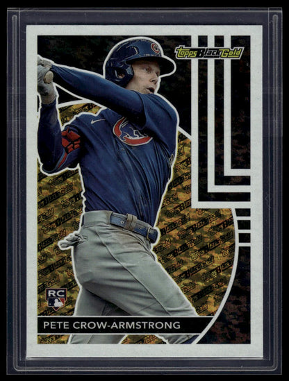 2024 Topps Update #BG-15 Pete Crow-Armstrong Topps Black Gold