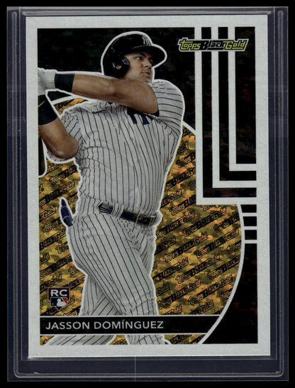 2024 Topps Update #BG-7 Jasson Domínguez Topps Black Gold