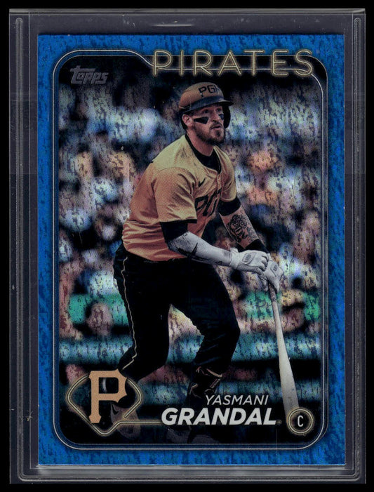 2024 Topps Update #US333 Yasmani Grandal Blue Holofoil #/999