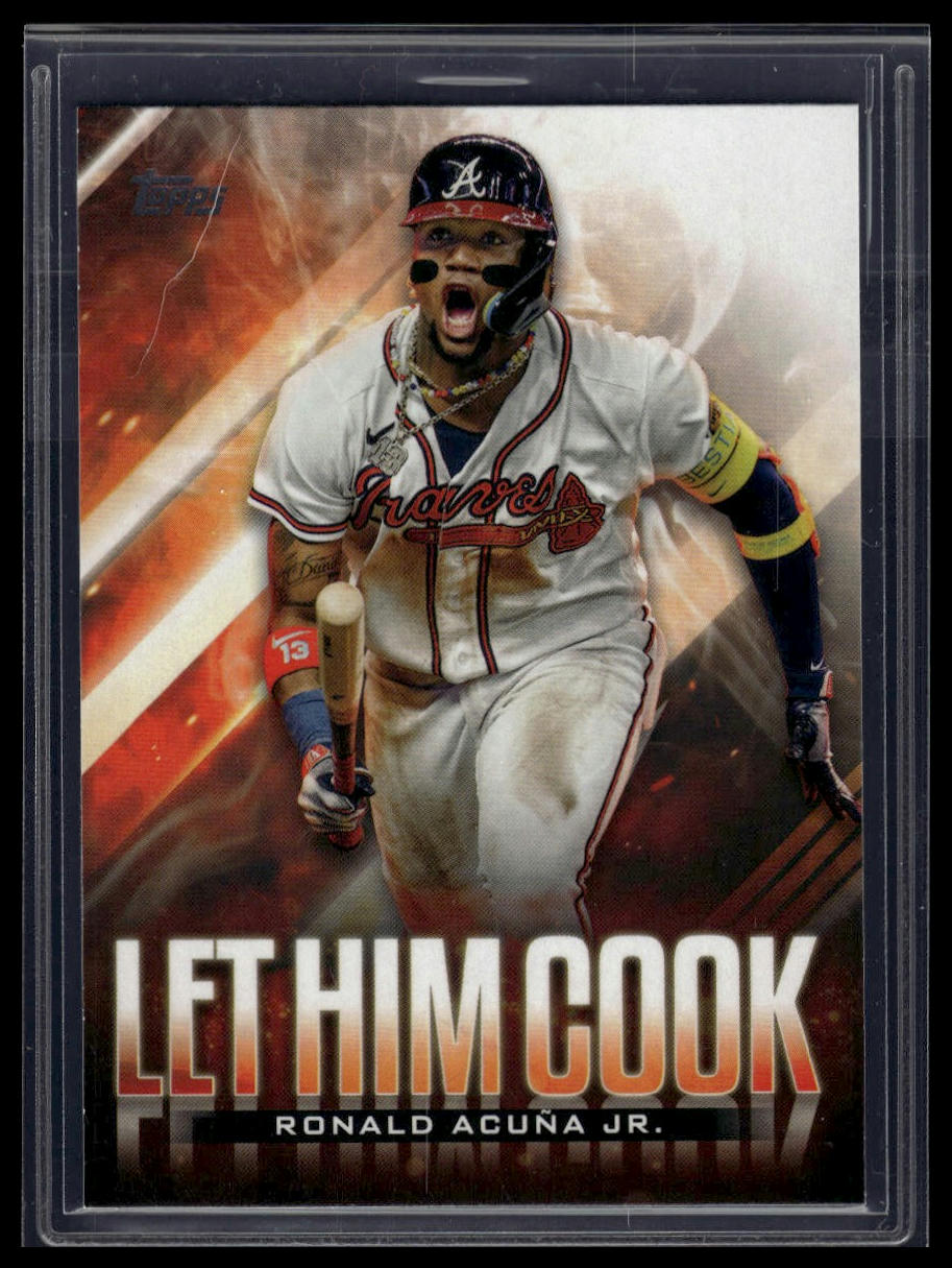 2024 Topps Update #LHC-4 Ronald Acuña Jr. Let Him Cook