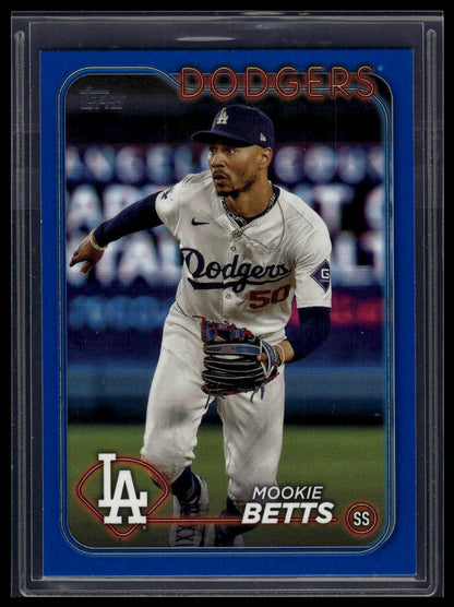 2024 Topps Update #ASG-43 Mookie Betts 2024 All-Star Game Blue