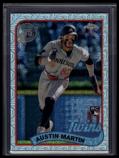 2024 Topps Update Austin Martin 1989 Topps 35th Anniversary Chrome