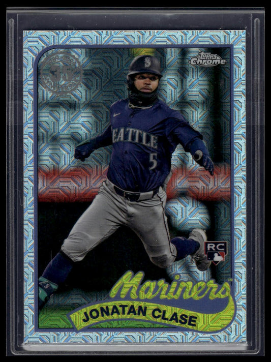 2024 Topps Update Jonatan Clase 1989 Topps Baseball 35th Anniversary Chrome