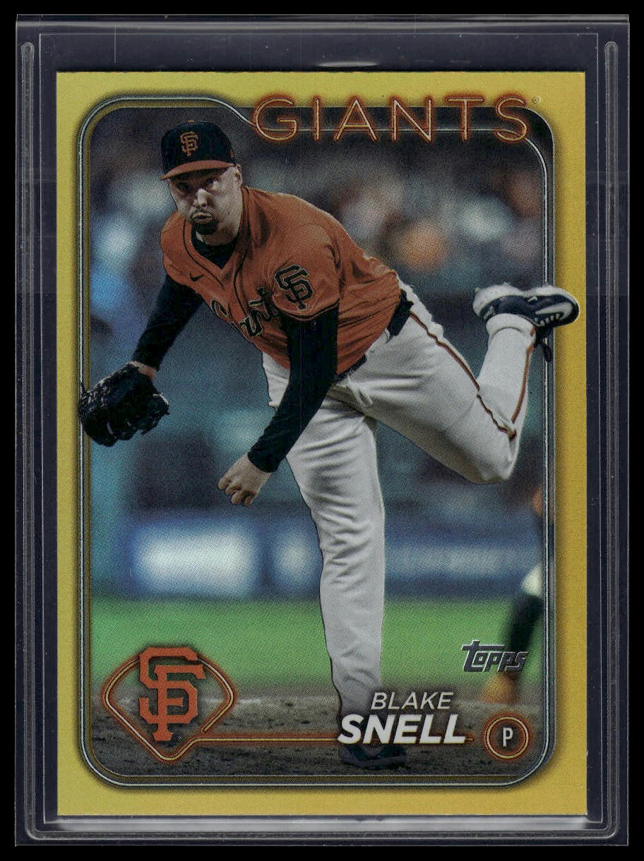 2024 Topps Update #US57 Blake Snell Yellow