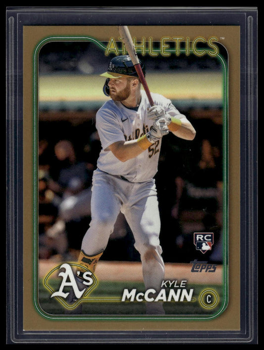 2024 Topps Update #US37 Kyle McCann Gold #/2024