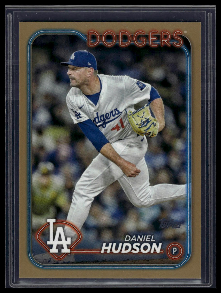 2024 Topps Update #US24 Daniel Hudson Gold #/2024