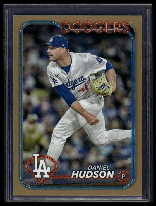 2024 Topps Update #US24 Daniel Hudson Gold #/2024