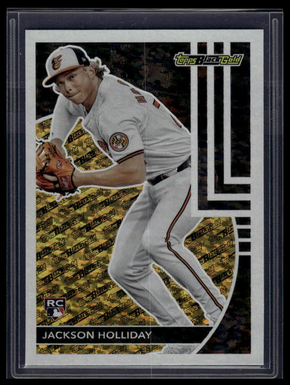 2024 Topps Update #BG-24 Jackson Holliday Topps Black Gold