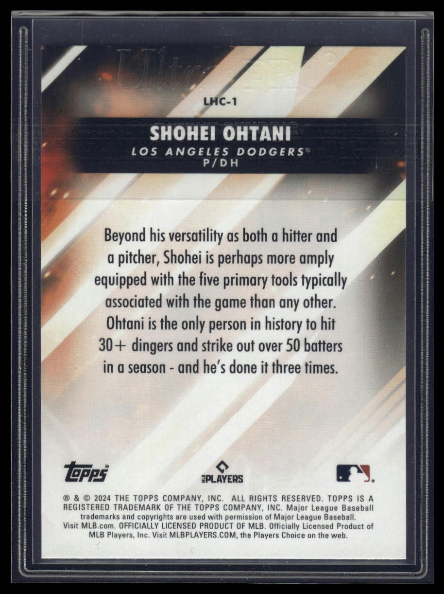 2024 Topps Update #LHC-1 Shohei Ohtani Let Him Cook