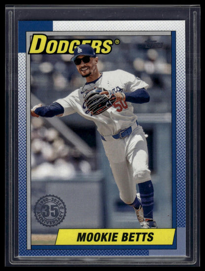 2025 Topps Mookie Betts 1990 Topps Baseball 35th Anniversary (Series One)