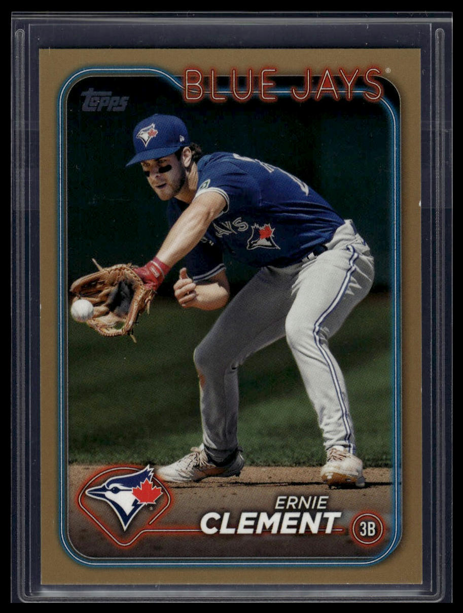 2024 Topps Update #US344 Ernie Clement Gold #/2024