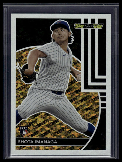 2024 Topps Update #BG-18 Shota Imanaga Topps Black Gold