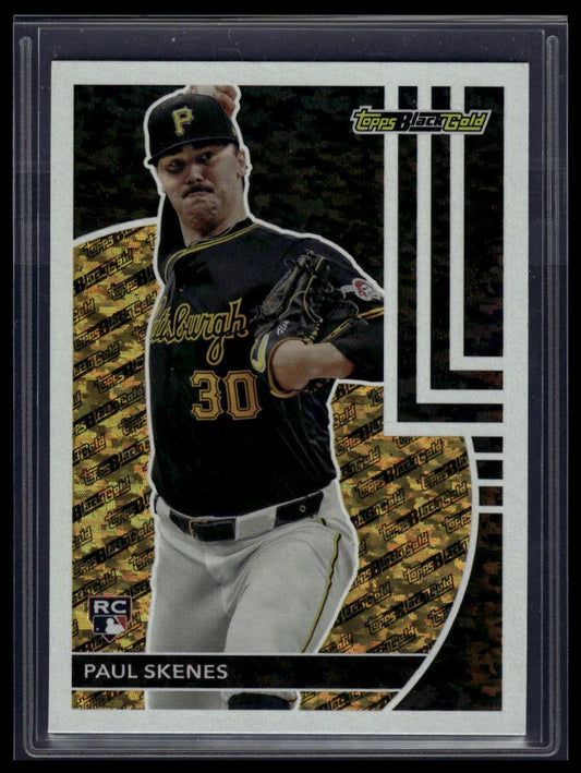 2024 Topps Update #BG-17 Paul Skenes Topps Black Gold