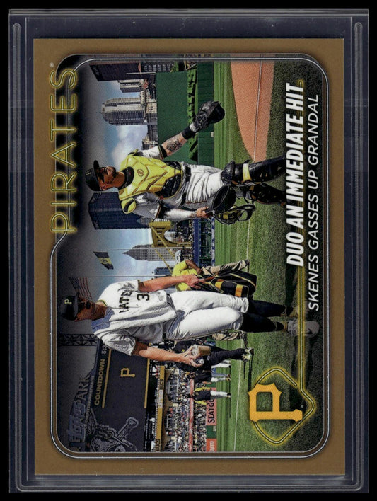 2024 Topps Update Duo An Immediate Hit: Skenes Gasses Up Grandal /2024 Gold