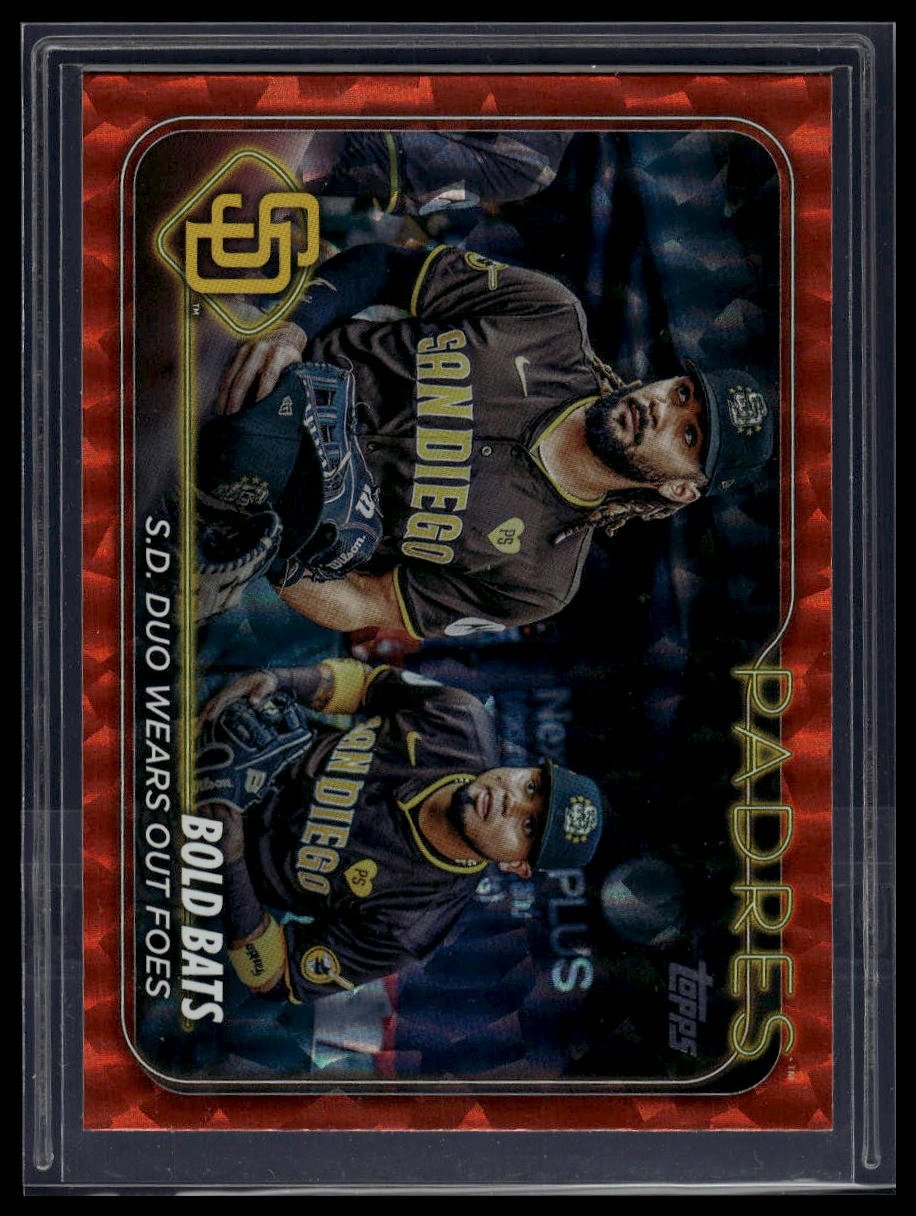 2024 Topps Update Bold Bats: S.D. Duo Wears Out Foes /299 Orange