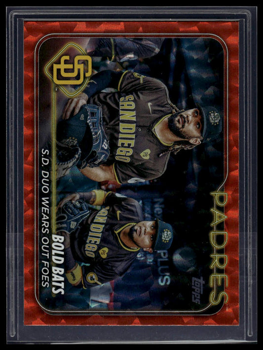 2024 Topps Update Bold Bats: S.D. Duo Wears Out Foes /299 Orange