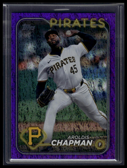 2024 Topps Update #US339 Aroldis Chapman Purple Holofoil #/799