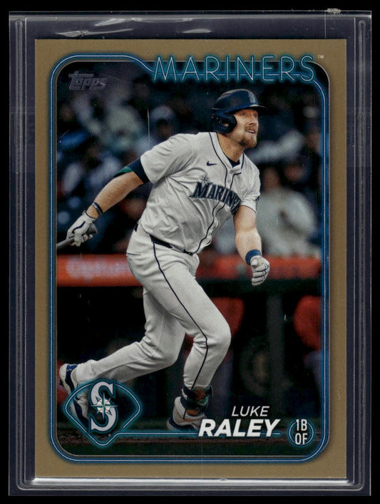 2024 Topps Update #US260 Luke Raley Gold #/2024