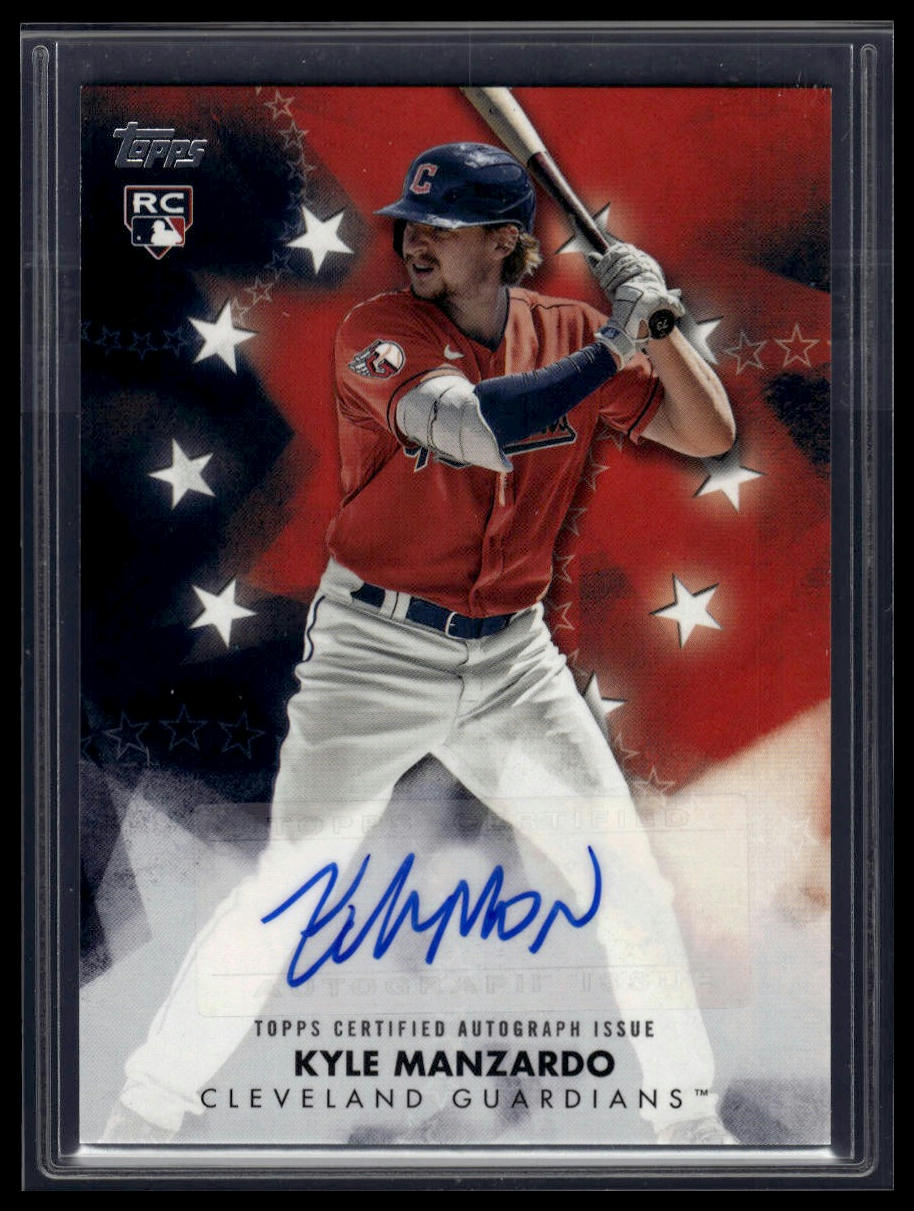 2024 Topps Update #BSA-KM Kyle Manzardo Baseball Stars Autographs