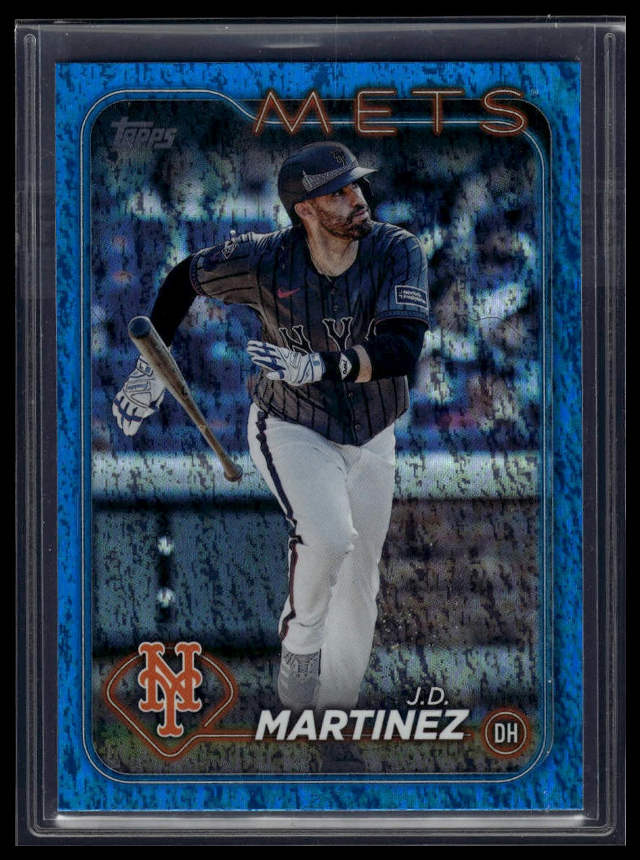 2024 Topps Update #US243 J.D. Martinez Blue Holofoil #/999
